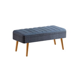 Hanah Home Banco 1048 - 1 Atlantic, Dark Blue 90x39x40 cm Pino Atlantico Melamina
